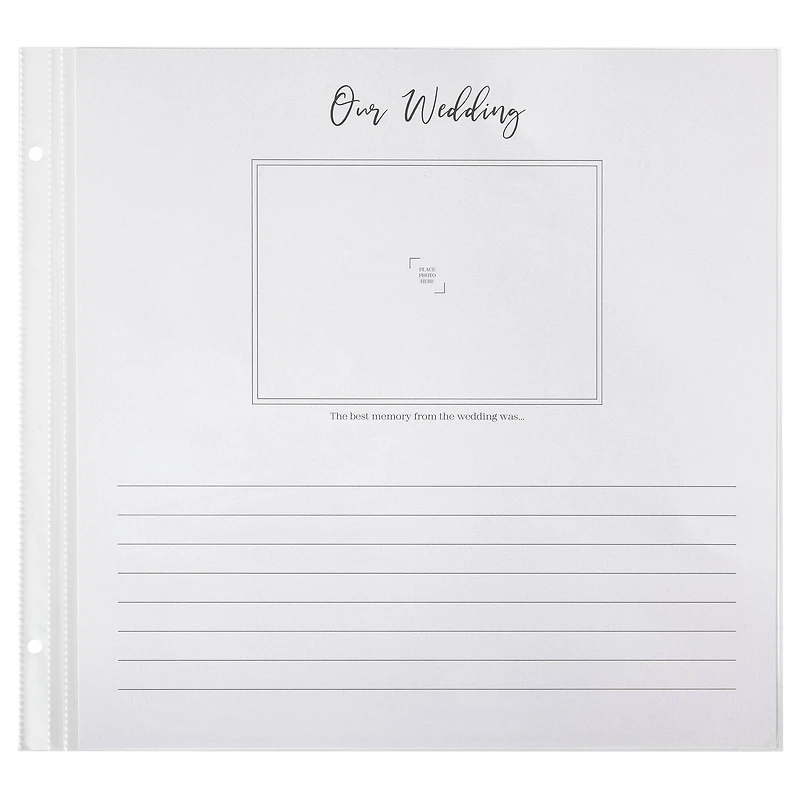 12" x 12" Best Day Ever Guided Scrapbook Layouts by Recollections™