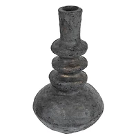 Hello Honey® 17" Black & Gold Tall Decorative Handmade Paper Mache Vase