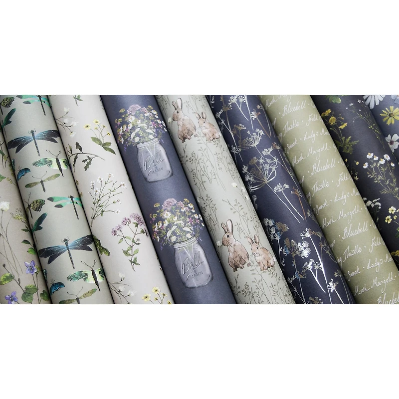 Craft Consortium Double-Sided Paper Pad 6" x 6" 40 ct. Wildflower Meadow