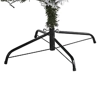 7ft. Unlit Flocked White River Mountain Pine & Pinecones Artificial Christmas Tree