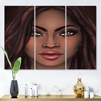 Designart - Portrait of African American Woman I