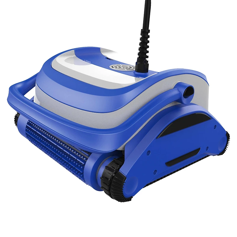 Blue Dual Motor Automatic Wall Climbing Robotic Swimming Pool Cleaner