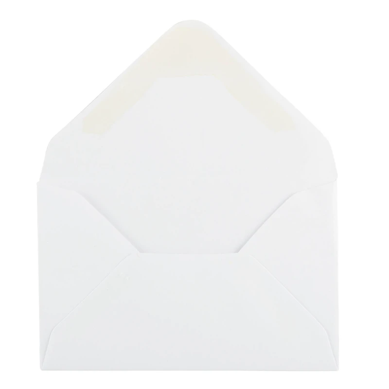 JAM Paper 2.75" x 3.75" White Mini Commercial Envelopes