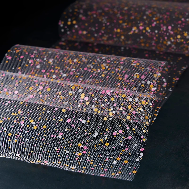 6" x 8yd. Chunky Glitter Tulle by Celebrate It™