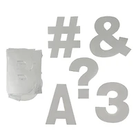 4" Holographic Project Letters, Numbers & Characters by B2C™