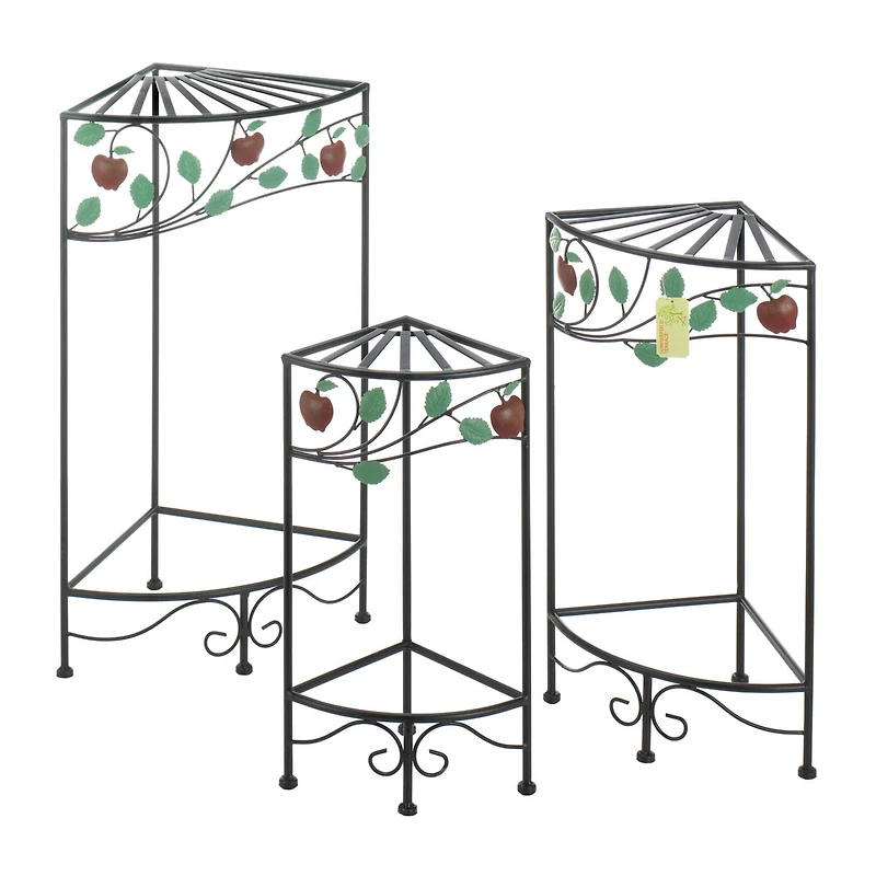 Country Apple Plant Stand (set of 3) 27.5