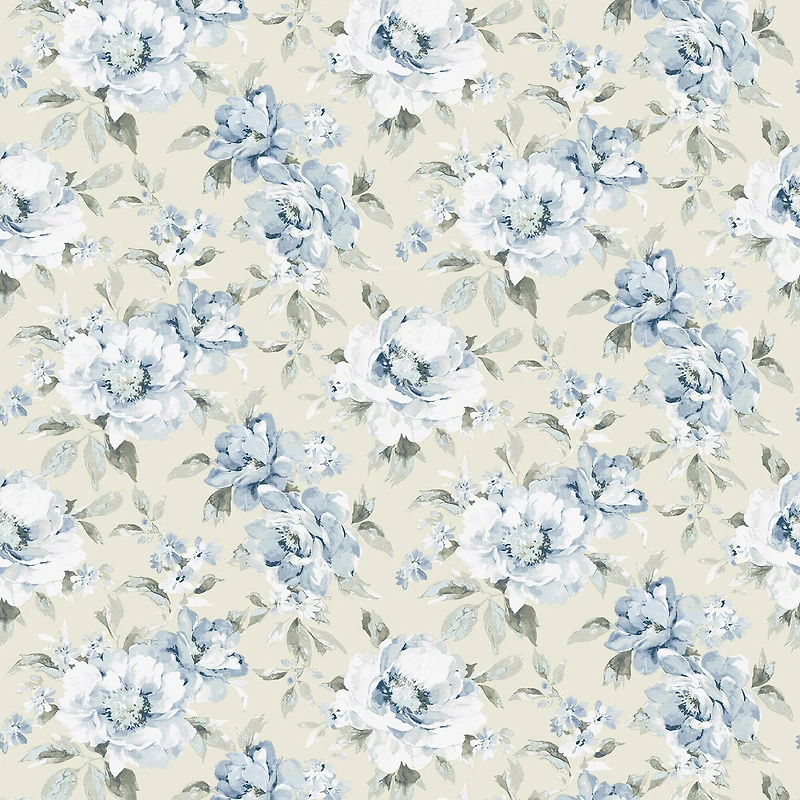 Surface Style Whispery Floral Peel & Stick Wallpaper