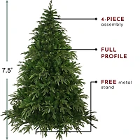 7.5ft. Unlit Roosevelt Fir Artificial Christmas Tree