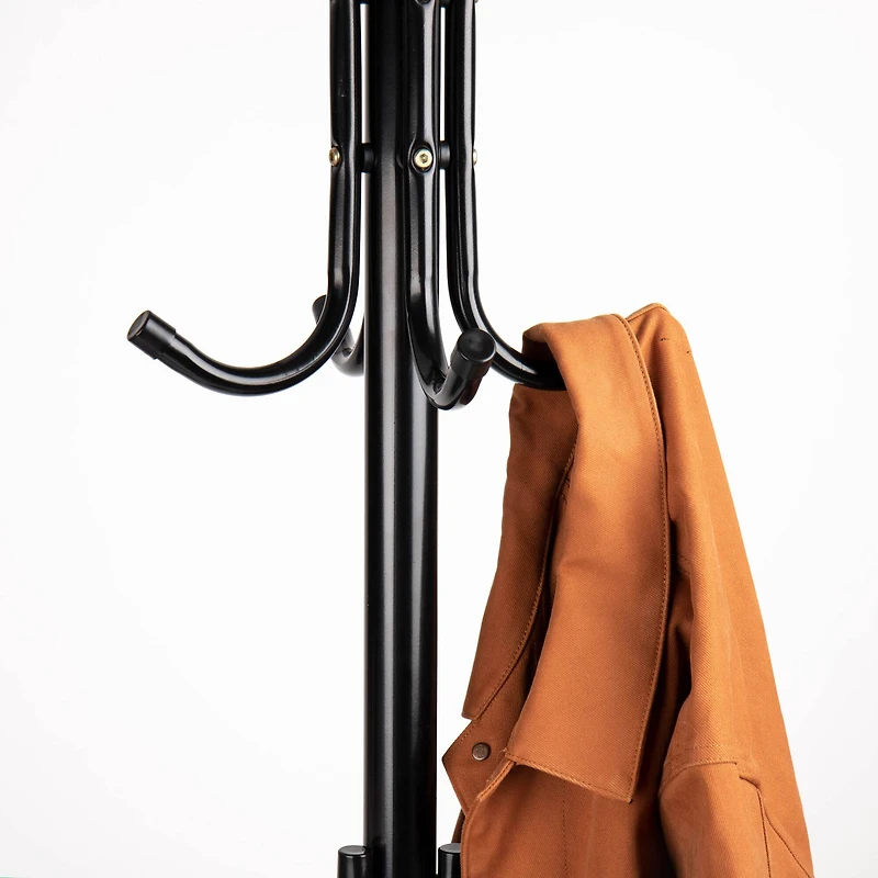 Mind Reader 67" 3-Tier 11-Hook Coat Rack