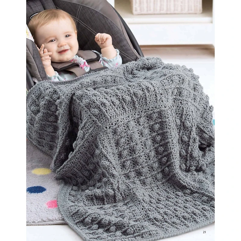 Leisure Arts® On The Go Baby Blankets Crochet Book