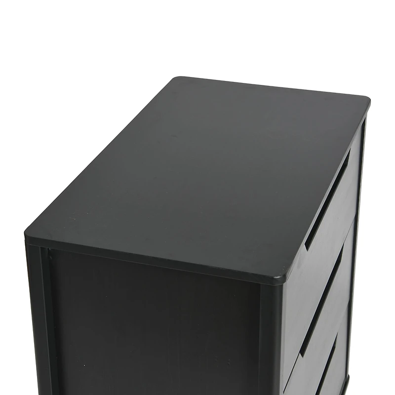 Hello Honey® 37.5" Yume Mid Century Modern Solid Wood 3-Drawer Dresser Chest