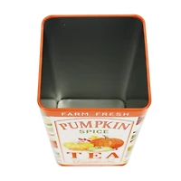7.75" Pumpkin Spice Tea Tin Can by Ashland®