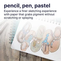 Strathmore Recycled Paper Pad, 400 Series, 100 Sheets, 9" x 12"