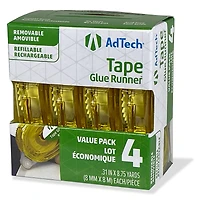 AdTech® Removable Tape Glue Runner™, 4ct.