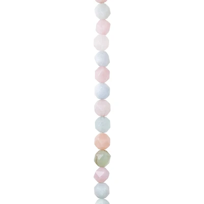 Morganite Faceted Beads by Bead Landing™, 8mm