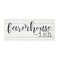 Stupell Industries 17'' Farmhouse-ish Plaque Wall Art