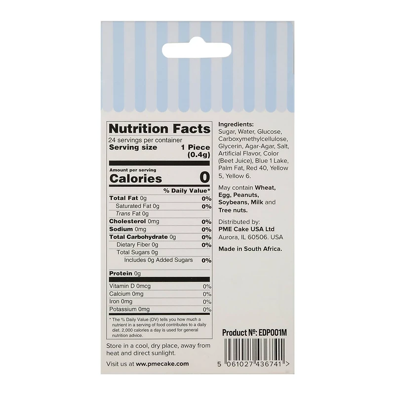 PME Cake Sweet Street® Flowers Icing Decorations