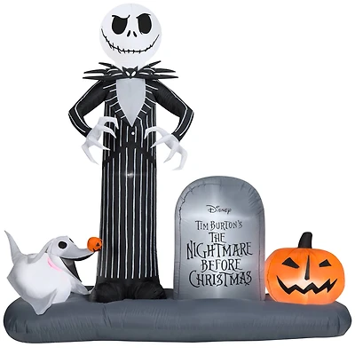 6.5ft. Airblown® Inflatable Jack Skellington Halloween Town