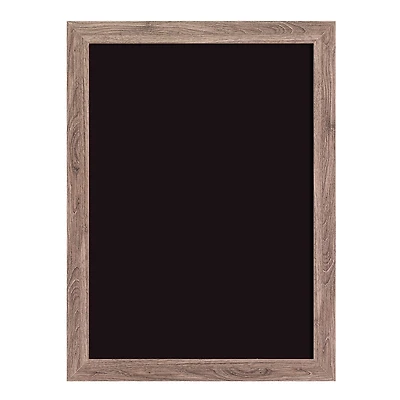 U Brands™ 24'' x 18'' Rustic Wood MDF Framed Chalkboard