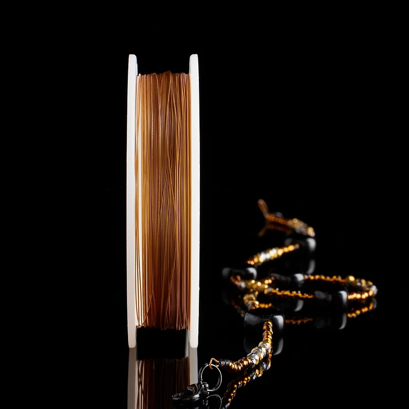 Beadalon® 0.30mm Satin Gold Bead Stringing Wire