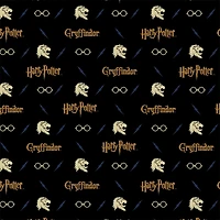 Camelot Fabrics Harry Potter Gryffindor Lion Cotton Precut, 4ct.
