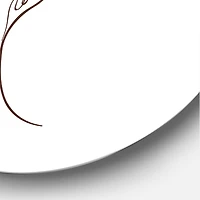 Designart - One Line Portrait of African American Woman III