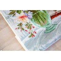 Luca-s Flowers At The Window Counted Cross Stitch Kit