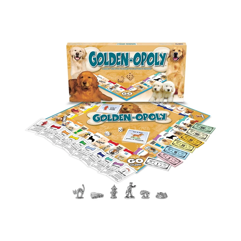 Late For The Sky Golden-Opoly™ Board Game
