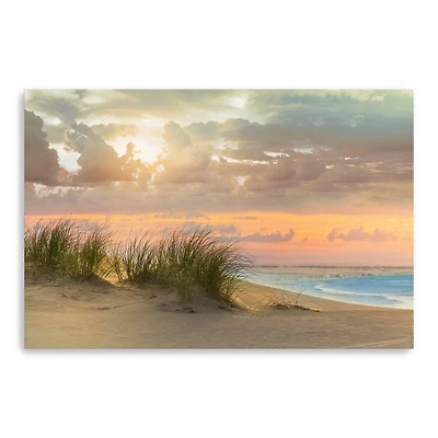 Seagrass and Twilight Canvas Giclee