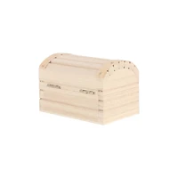 12 Pack: 3.5" Wood Treasure Chest by Make Market®