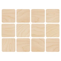 Good Wood by Leisure Arts 4" Square Wood Coasters, 12ct.