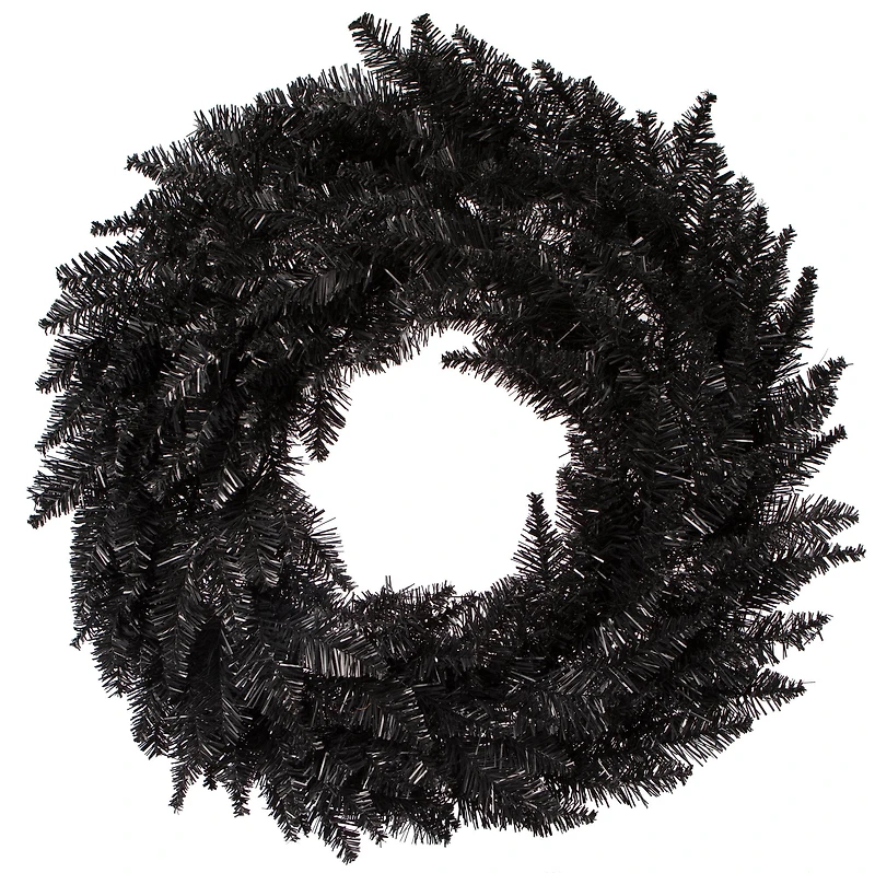 30" Black Fir Wreath