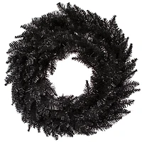 30" Black Fir Wreath