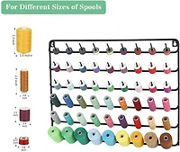 NEX™ 54-Spool Wall-Mounted Sewing Thread Rack