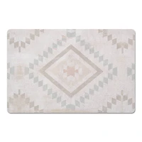 Muted Tribal Pattern Floor Mat