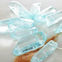 12 Pack: Sedona Light Blue Quartz Nugget Beads by Bead Landing™