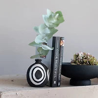 Hello Honey® Black Mango Wood Footed Bowl