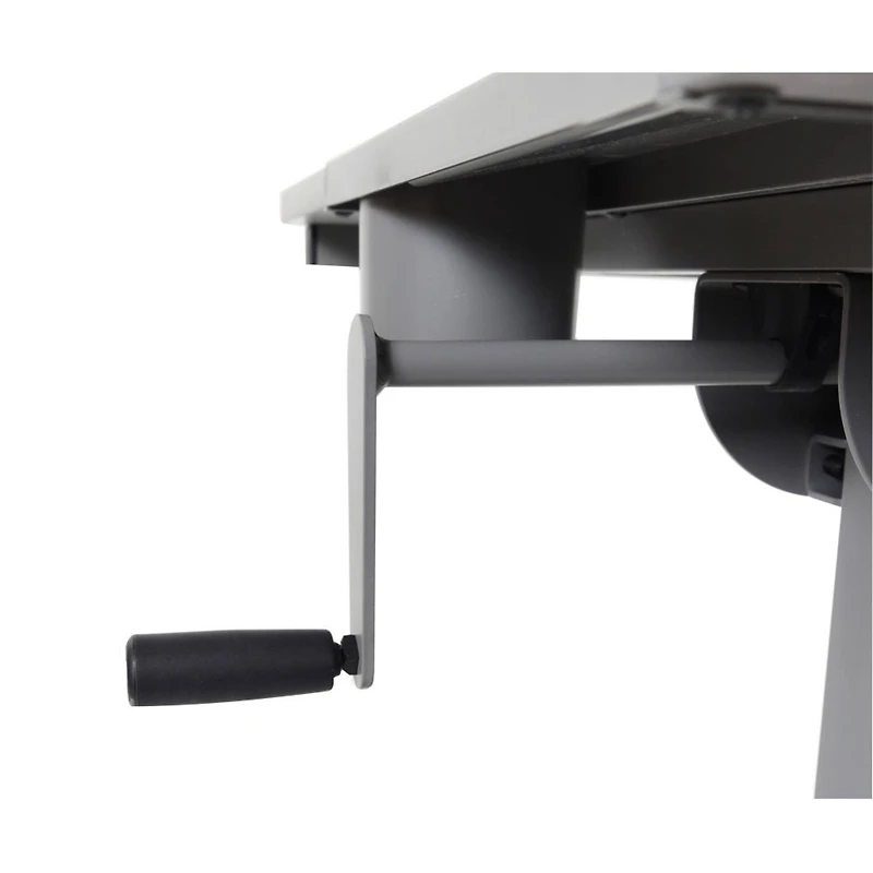 Luxor Student Sit Stand Desk with Crank Handle