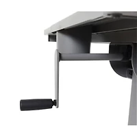 Luxor Student Sit Stand Desk with Crank Handle