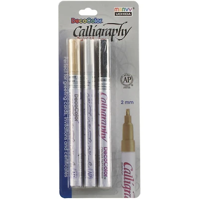 DecoColor® Calligraphy Opaque Paint Marker Set