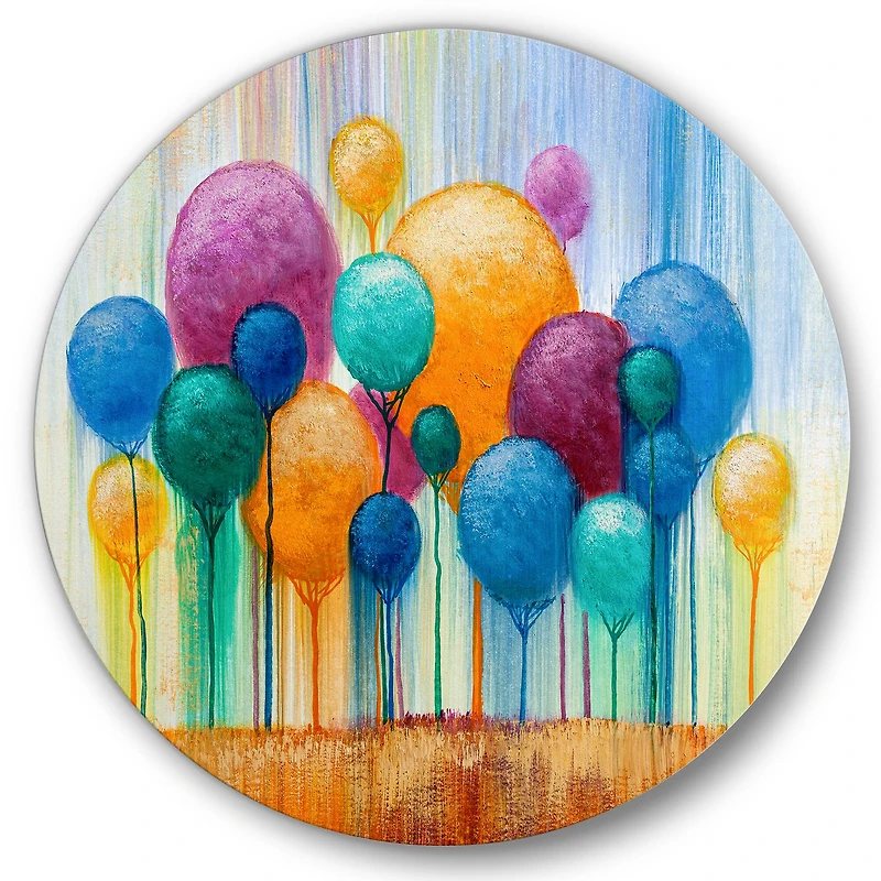 Designart - Colourful Ornamental Trees IV