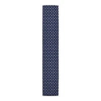 White Stars On Blue Indoor/Outdoor Table Runner