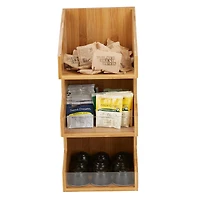 Mind Reader Brown Coffee Condiment & Accessories Caddy Organizer