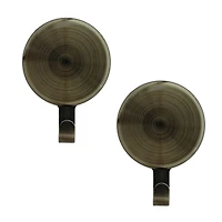 Haute Decor Attract™ Antique Brass Magnetic Wreath Hanger, 2ct.