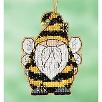 Mill Hill® Bee Gnome Counted Cross Stitch Ornament Kit