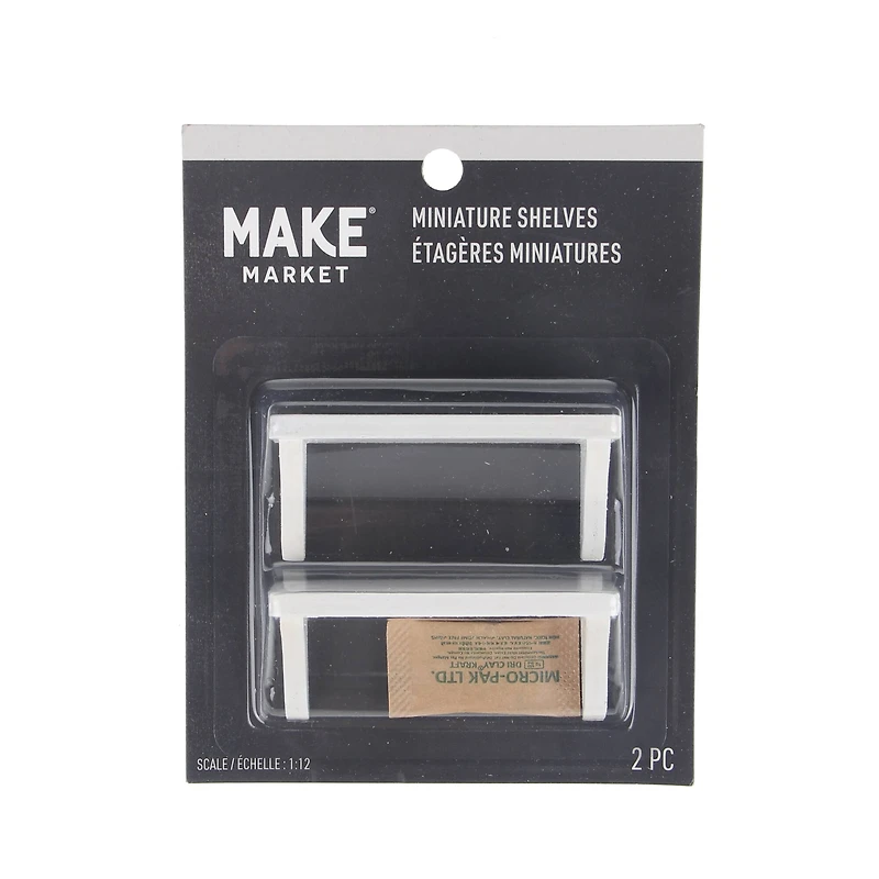 Mini White Wall Shelves, 2ct. by Make Market®