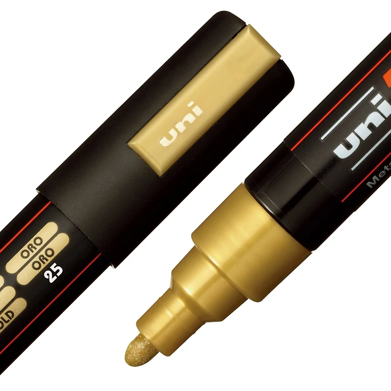 POSCA® PC-5M Medium Metallic Paint Markers