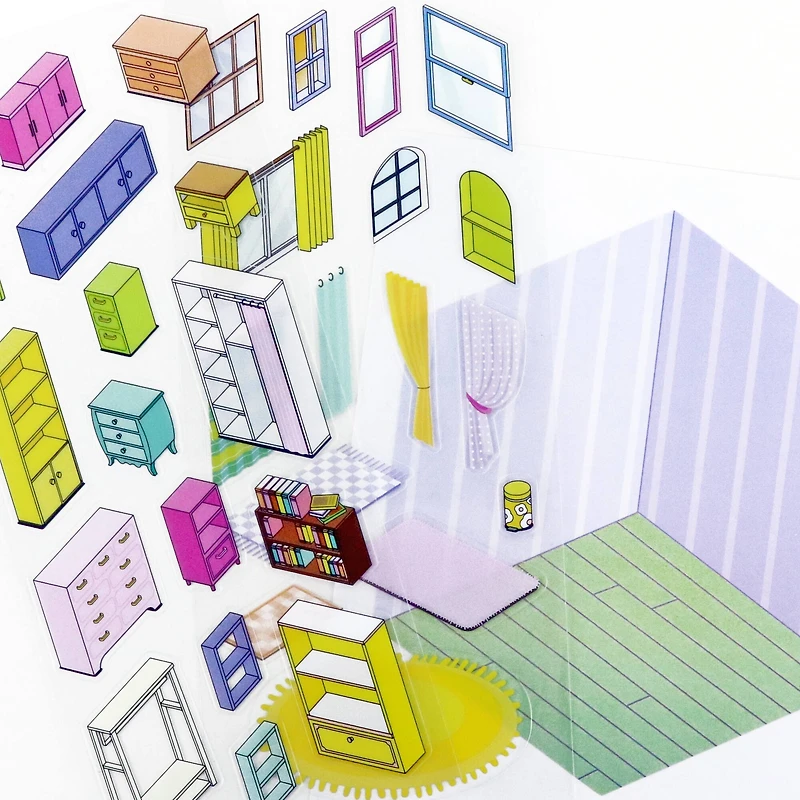 Kawaii Furniture & Décor Stickers by Recollections™