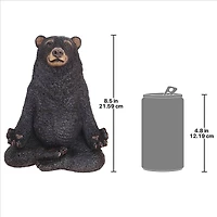 Design Toscano 8.5" Being One with the Honey Zen Bear Statue
