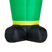 Glitzhome® 8ft. Lighted St. Patrick's Day Leprechaun Inflatable Décor
